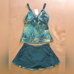 Floral Print Women's Swim Set